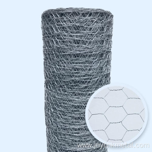 Galvanized Chicken Wire Hex Poultry Netting Roll Fencing